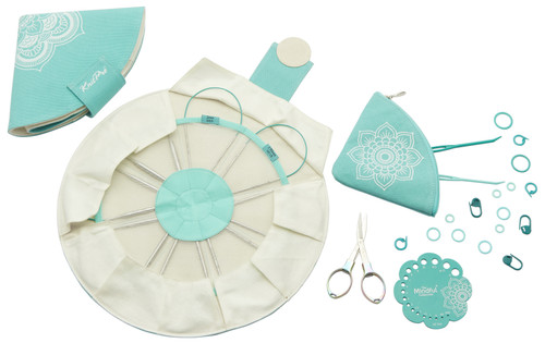 KnitPro-Mindful Explore Fixed Circular Lace Needle Set 10"-8 Pair Of Needles - 5A0028FP-1GBMN - 8907628065881 KnitPro-Mindful Explore Fixed Circular Lace Needle Set 10"-8 Pair Of Needles - 5A0028FP-1GBMN - 8907628065881