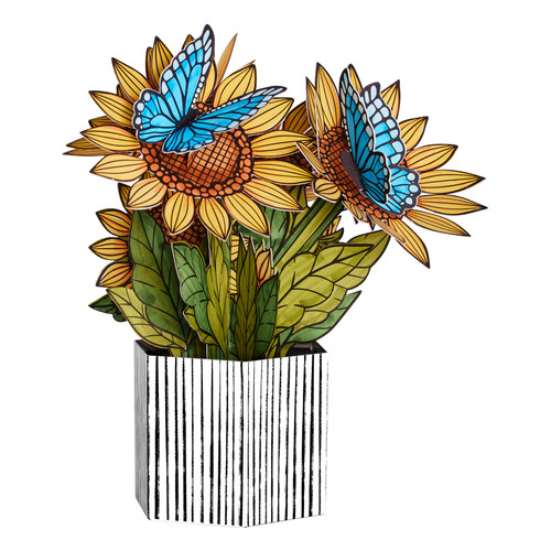Faber Castell Pop Up Coloring Bouquet-Sunflowers & Butterflies - 5A002BRG-1GF8Y