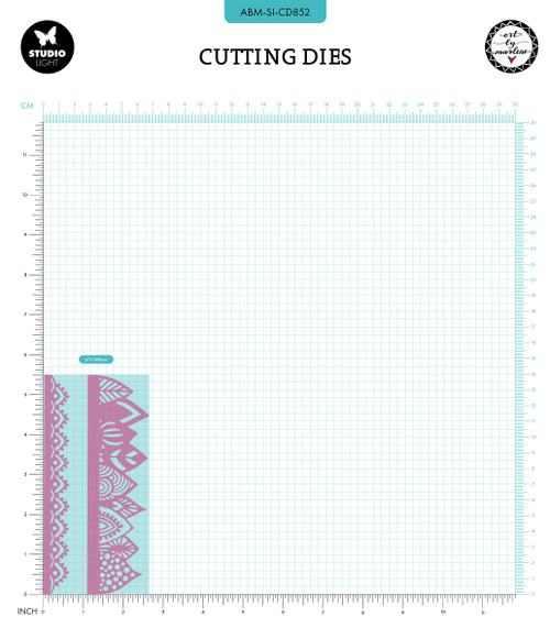 Art By Marlene Signature Collection Cutting Dies-NR. 852, Border Primitives - 5A002BGW-1GDZP