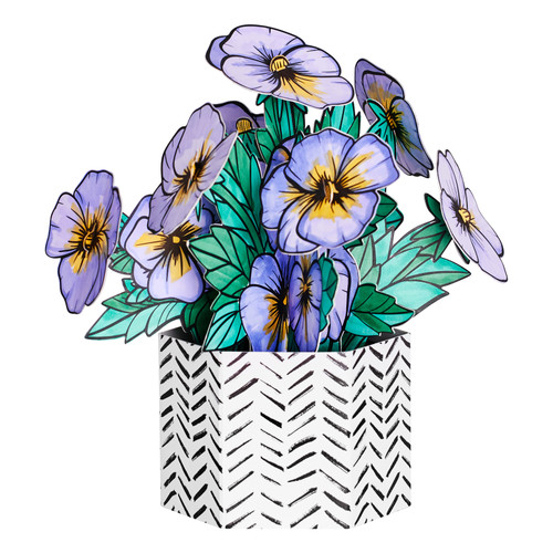Faber Castell Pop Up Coloring Bouquet-Pansies - 5A002BRX-1GF8R Faber Castell Pop Up Coloring Bouquet-Pansies - 5A002BRX-1GF8R