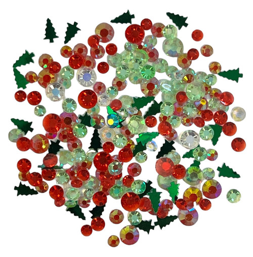 Buttons Galore Sparkletz Embellishment Pack 10g-Tree Farm - 5A002BLR-1GF37 - 840934074452