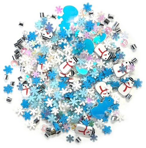 Buttons Galore Sprinkletz Embellishments 12g-Winter Whimsey - 5A002BLM-1GF3L - 840934074360