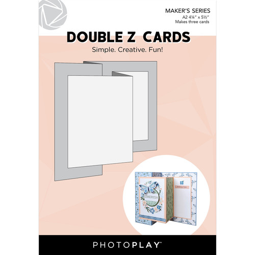 3 Pack - PhotoPlay Double Z Cards A2 6/Pkg-4.25x5.5 - 5A002BYS-1GFGY - 709388346303