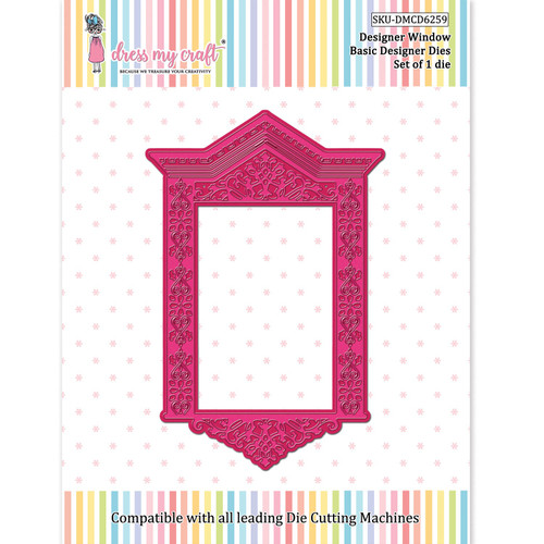 Dress My Craft Basic Designer Dies-Designer Window - 5A002BXY-1GFGG - 194186016440