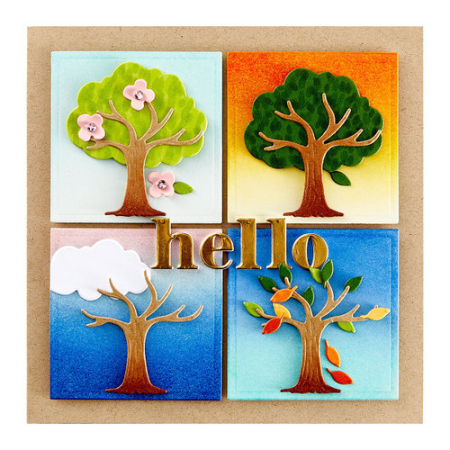 2 Pack - Spellbinders Etched Die From The Out And About Collection-Flowering Tree - 5A002BQY-1GF8B 2 Pack - Spellbinders Etched Die From The Out And About Collection-Flowering Tree - 5A002BQY-1GF8B