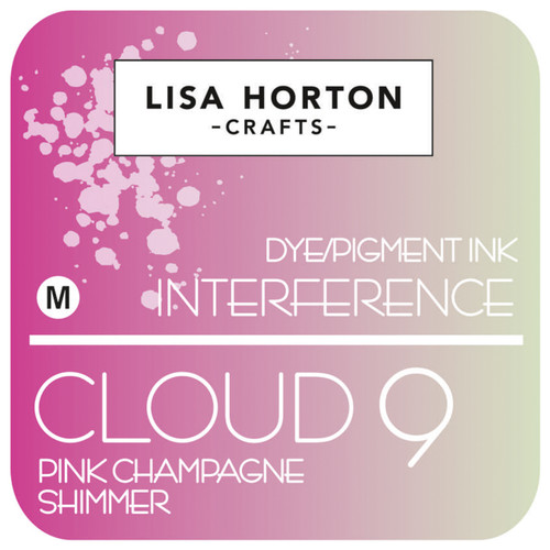 4 Pack - Lisa Horton Crafts Cloud 9 Shimmer Interference Ink Pad -Pink Champagne Shimmer - A5002BSX-G1FBG - 792816358955