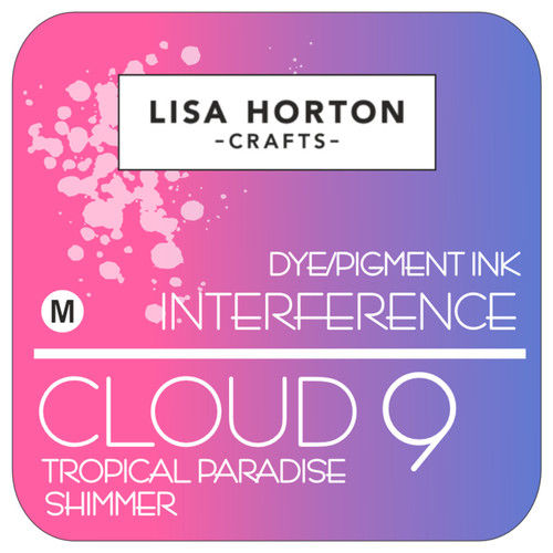4 Pack Lisa Horton Crafts Interference Ink Pad -Tropical Paradise Shimmer A5002BSX-G1FBK - 632793480051