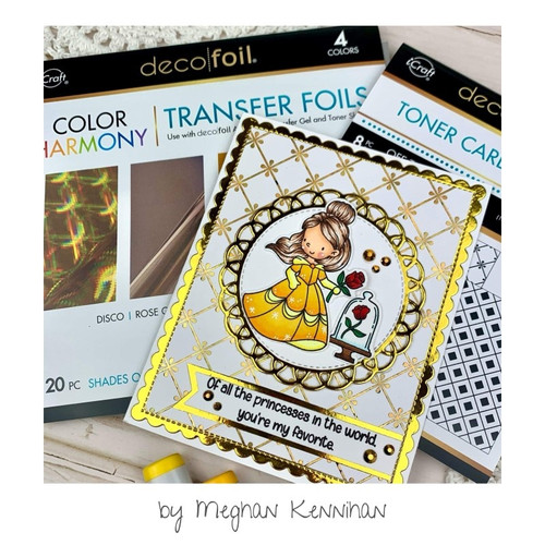 Deco Foil Harmony Foil Pack 6"X6" 20/Pkg-Shades Of Gold - 5A002BQK-1GF81
