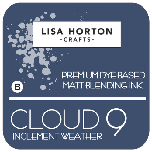 Lisa Horton Crafts Cloud 9 Dye Based Matte Blending Ink Pad-Inclement Weather - 5A002DZ5-IP066 - 632793478614
