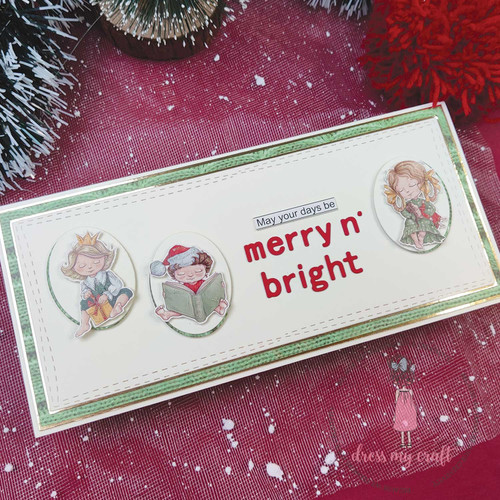 6 Pack Dress My Craft Image Sheet A4 2/Pkg-Christmas Stories 5A002BY7-1GFG3