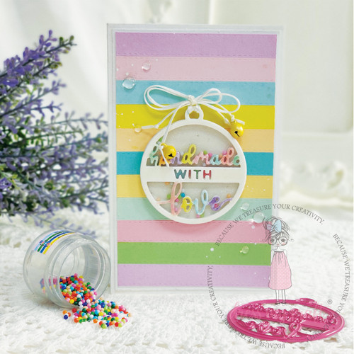 2 Pack - Dress My Craft Basic Designer Dies-Handmade Badges - 5A002BY5-1GFGF