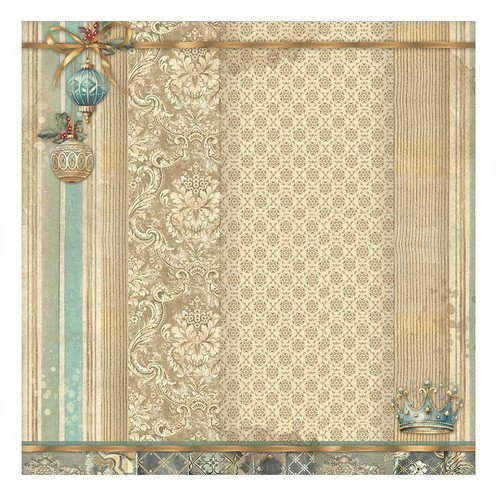 Stamperia Polyester Fabric 12"X12" 4/Pkg-The Nutcracker - 5A0029KV-1GCSQ Stamperia Polyester Fabric 12"X12" 4/Pkg-The Nutcracker - 5A0029KV-1GCSQ