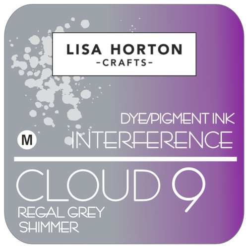 4 Pack Lisa Horton Crafts Interference Ink Pad -Regal Grey Shimmer A5002BSX-G1FB3 - 632793480075