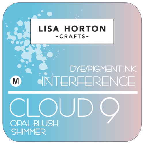 Lisa Horton Crafts Cloud 9 Shimmer Interference Ink Pad -Opal Blush Shimmer A5002BSX-G1F9Z - 632793480068