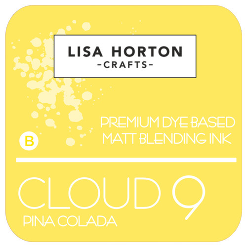 4 Pack - Lisa Horton Crafts Cloud 9 Dye Based Matte Blending Ink Pad-Pina Colada - 5A002DZ5-IP060 - 632793478553
