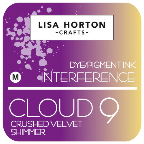 Lisa Horton Crafts Cloud 9 Shimmer Interference Ink Pad -Crushed Red Velvet Shimmer A5002BSX-G1FB1 - 632793478522