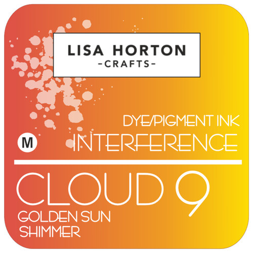 Lisa Horton Crafts Cloud 9 Shimmer Interference Ink Pad -Golden Sun Shimmer A5002BSX-G1FB6 - 632793478652