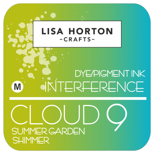 Lisa Horton Crafts Cloud 9 Shimmer Interference Ink Pad -Summer Garden Shimmer A5002BSX-G1FBT - 632793480013