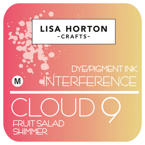 Lisa Horton Crafts Cloud 9 Shimmer Interference Ink Pad -Fruit Salad Shimmer A5002BSX-G1FBV - 792816358948
