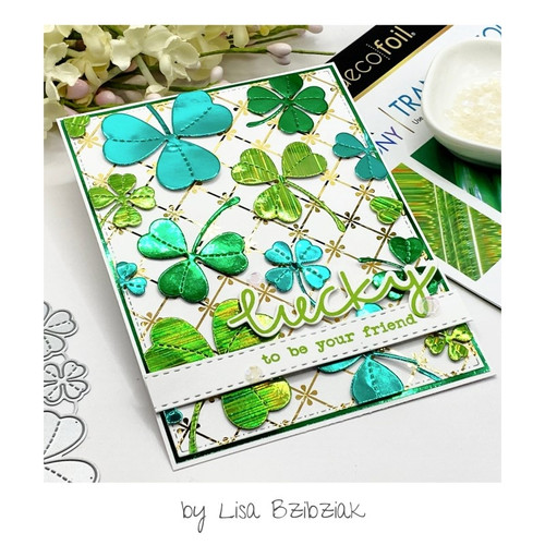 Deco Foil Harmony Foil Pack 6"X6" 20/Pkg-Shades Of Green - 5A002BQK-1GF7V