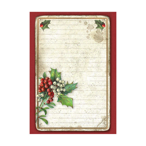 3 Pack - Stamperia Assorted Rice Paper Backgrounds A6 8/Sheets-Classic Christmas - 5A0029JG-1GCTK 3 Pack - Stamperia Assorted Rice Paper Backgrounds A6 8/Sheets-Classic Christmas - 5A0029JG-1GCTK