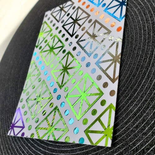 Deco Foil Toner Card Fronts 4.25"X5.5" 8/Pkg-Mod Dots - 5A002BQN-1GF7R Deco Foil Toner Card Fronts 4.25"X5.5" 8/Pkg-Mod Dots - 5A002BQN-1GF7R