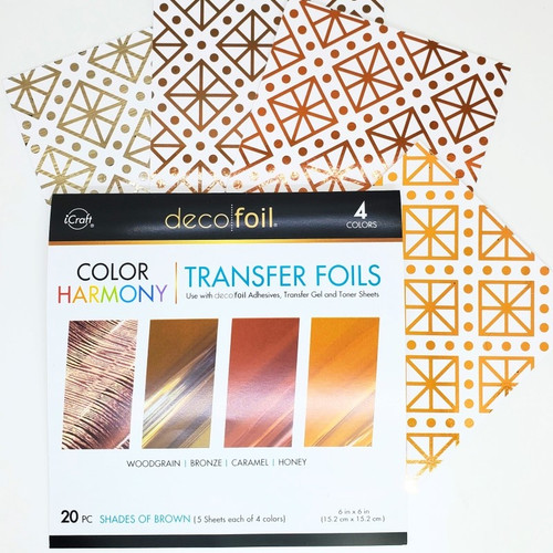 Deco Foil Toner Card Fronts 4.25"X5.5" 8/Pkg-Mod Dots 5A002BQN-1GF7R
