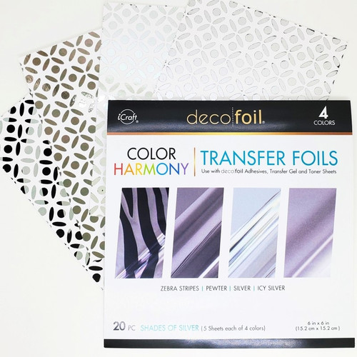 Deco Foil Toner Card Fronts 4.25"X5.5" 8/Pkg-Mod Dots 5A002BQN-1GF7R