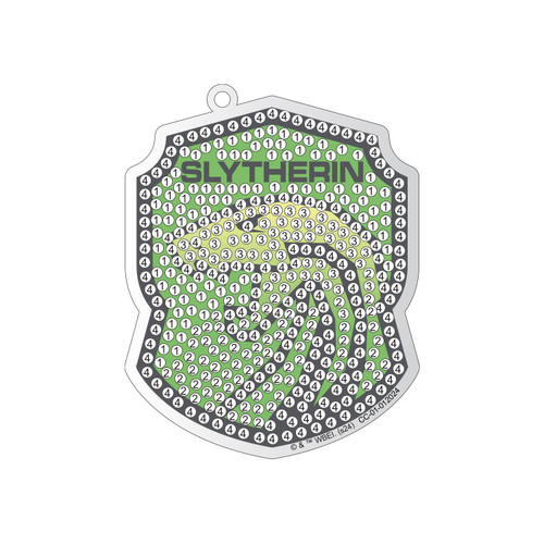 3 Pack - Camelot Dots Diamond Art Kit 2.625"X3.14" -Harry Potter Slytherin Crest Charm - 5A002CQH-1GG85