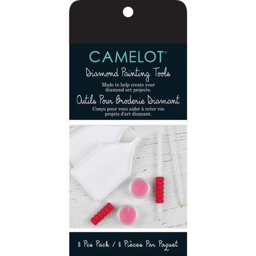 6 Pack - Camelot Dots Diamond Painting Tool Kit 8/Pkg-Diamond Painting Tool Kit - 5A002CPH-1GG8S - 678361042832