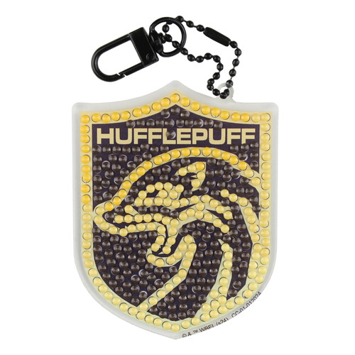 3 Pack - Camelot Dots Diamond Art Kit 2.625"X3.14" -Harry Potter Hufflepuff Crest Charn - 5A002CQ5-1GG7Y