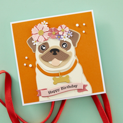 Spellbinders Etched Dies By Bibi Cameron-Big Pug - 5A002C73-1GFSV Spellbinders Etched Dies By Bibi Cameron-Big Pug - 5A002C73-1GFSV