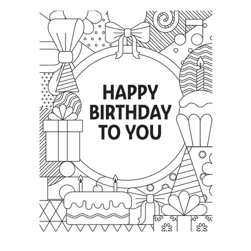 Spellbinders Press Plate & Die Set By Simon Hurley-Birthday Bash - 5A002BQC-1GF7N