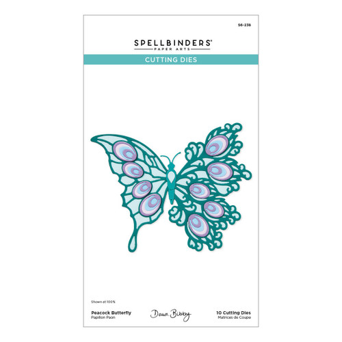 Spellbinders Etched Dies By Dawn Bibby-Peacock Butterfly - 5A002C7X-1GFS4 - 810146545842