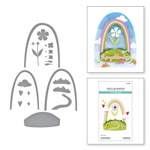 Spellbinders Etched Dies From Storytelling-Over The Rainbow - 5A002CD8-1GFX9 Spellbinders Etched Dies From Storytelling-Over The Rainbow - 5A002CD8-1GFX9