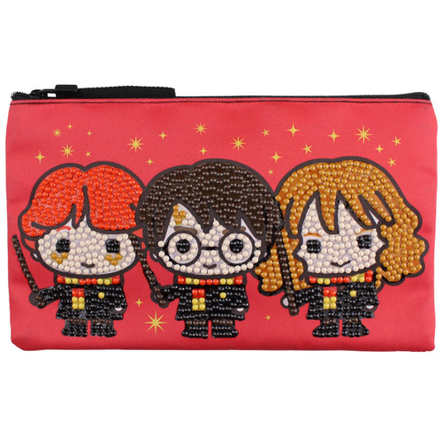 Camelot Dots Diamond Art Kit 7.5"X4.75"-Harry Potter World Pals Zip Pouch - 5A002CPD-1GG86 Camelot Dots Diamond Art Kit 7.5"X4.75"-Harry Potter World Pals Zip Pouch - 5A002CPD-1GG86