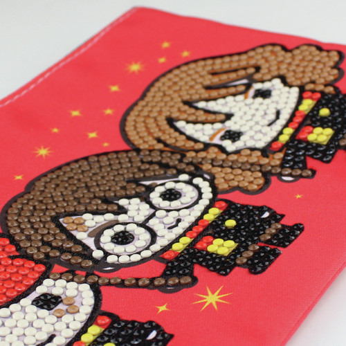 Camelot Dots Diamond Art Kit 7.5"X4.75"-Harry Potter World Pals Zip Pouch - 5A002CPD-1GG86 Camelot Dots Diamond Art Kit 7.5"X4.75"-Harry Potter World Pals Zip Pouch - 5A002CPD-1GG86