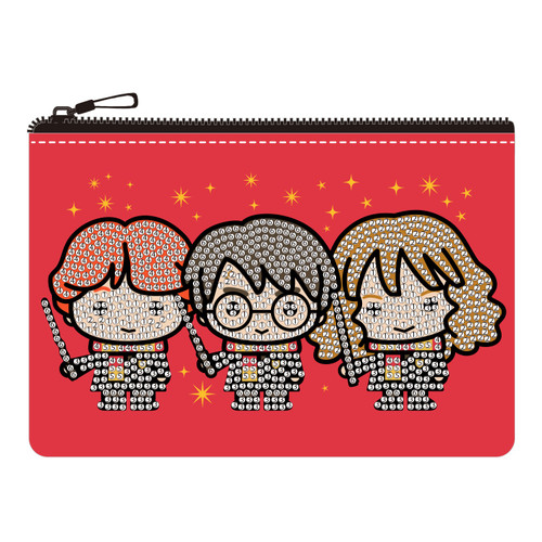 Camelot Dots Diamond Art Kit 7.5"X4.75"-Harry Potter World Pals Zip Pouch - 5A002CPD-1GG86 Camelot Dots Diamond Art Kit 7.5"X4.75"-Harry Potter World Pals Zip Pouch - 5A002CPD-1GG86