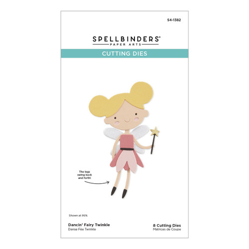 Spellbinders Etched Dies From Storytelling-Dancin' Fairy Twinkle - 5A002CD5-1GFWL - 810146547488