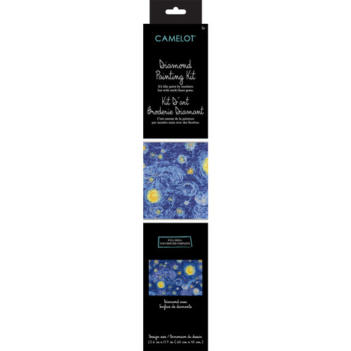 Camelot Dots Diamond Art Kit 23.6"X15.7"-A Starry Night - 5A002CQ7-1GG7Z - 678361039757