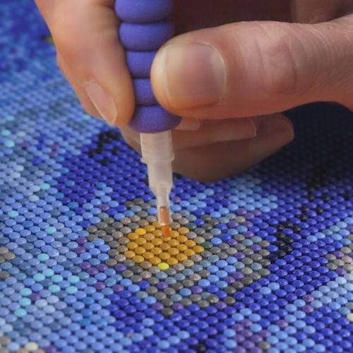 Camelot Dots Diamond Art Kit 23.6"X15.7"-A Starry Night - 5A002CQ7-1GG7Z Camelot Dots Diamond Art Kit 23.6"X15.7"-A Starry Night - 5A002CQ7-1GG7Z