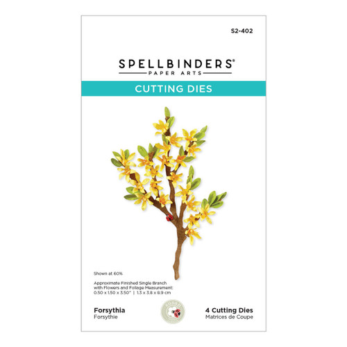 Spellbinders Etched Dies By Susan Tierney-Cockburn-Forsythia - 5A002C8J-1GFSQ - 810146544722