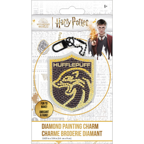 Camelot Dots Diamond Art Kit 2.625"X3.14" -Harry Potter Hufflepuff Crest Charn - 5A002CQ5-1GG7Y - 678361042580 Camelot Dots Diamond Art Kit 2.625"X3.14" -Harry Potter Hufflepuff Crest Charn - 5A002CQ5-1GG7Y - 678361042580