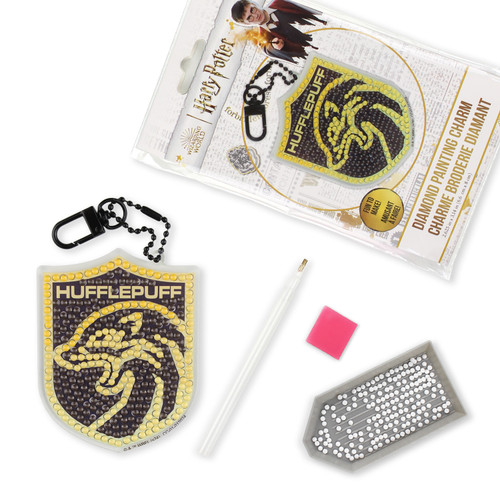 Camelot Dots Diamond Art Kit 2.625"X3.14" -Harry Potter Hufflepuff Crest Charn - 5A002CQ5-1GG7Y Camelot Dots Diamond Art Kit 2.625"X3.14" -Harry Potter Hufflepuff Crest Charn - 5A002CQ5-1GG7Y