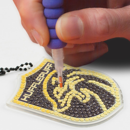 Camelot Dots Diamond Art Kit 2.625"X3.14" -Harry Potter Hufflepuff Crest Charn - 5A002CQ5-1GG7Y Camelot Dots Diamond Art Kit 2.625"X3.14" -Harry Potter Hufflepuff Crest Charn - 5A002CQ5-1GG7Y
