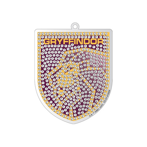 Camelot Dots Diamond Art Kit 2.625"X3.14" -Harry Potter Gryffindor Crest Charm - 5A002CP8-1GG8N Camelot Dots Diamond Art Kit 2.625"X3.14" -Harry Potter Gryffindor Crest Charm - 5A002CP8-1GG8N