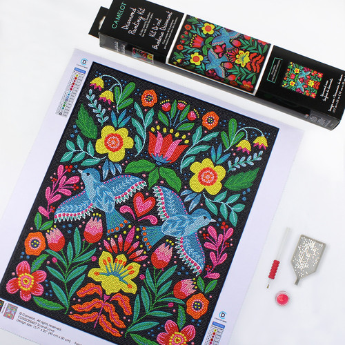 Camelot Dots Diamond Art Kit 157"X20"-Scandi Love - 5A002CJJ-1GG84 Camelot Dots Diamond Art Kit 157"X20"-Scandi Love - 5A002CJJ-1GG84