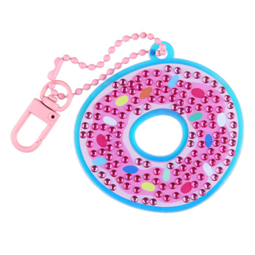 Camelot Dots Diamond Art Kit 2.5"X2.25" -Doughnut Sprinkle Charm - 5A002CPK-1GG8C