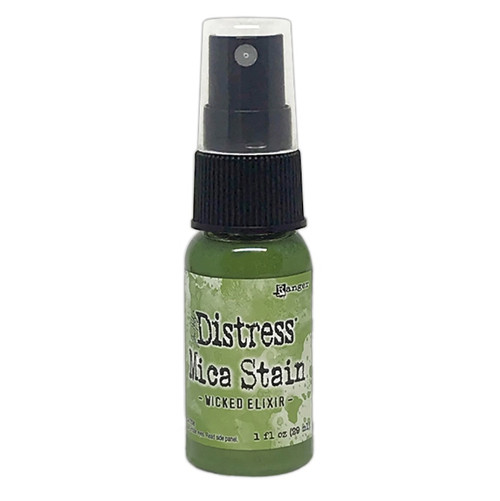 Tim Holtz Distress Mica Stain 1oz-Wicked Elixir - 5A0028BK-1GBD6 - 789541087458 Tim Holtz Distress Mica Stain 1oz-Wicked Elixir - 5A0028BK-1GBD6 - 789541087458