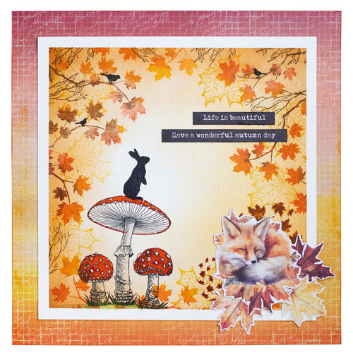 2 Pack Studio Light Essentials Everlasting Autumn Clear Stamps-Nr. 717 Mushrooms 5A002BKL-1GF2H